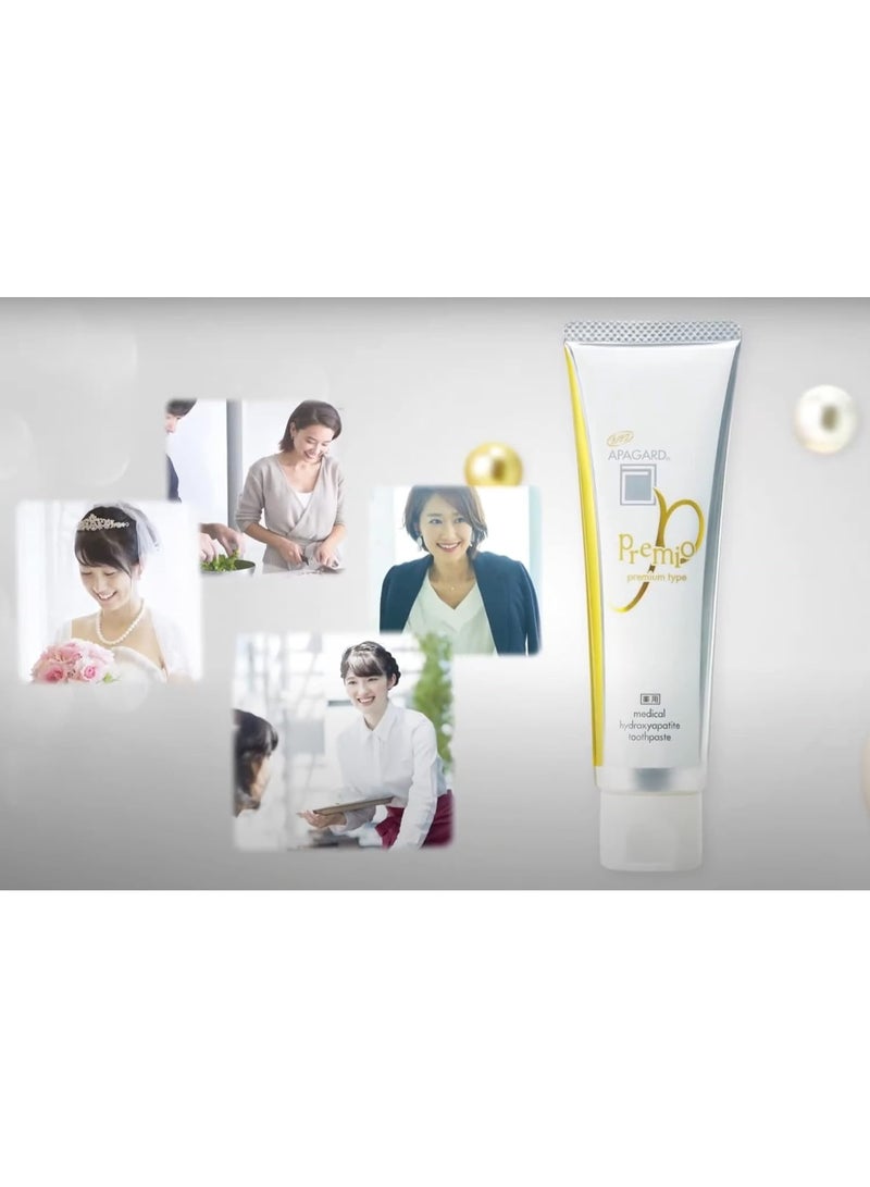 Apagard Premio Toothpaste 100g – Nano-Hydroxyapatite Remineralizing Whitening Toothpaste for Strong Enamel & Cavity Protection - Image 3